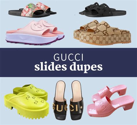 amazon gucci shoes dupe|gucci platform slide dupe.